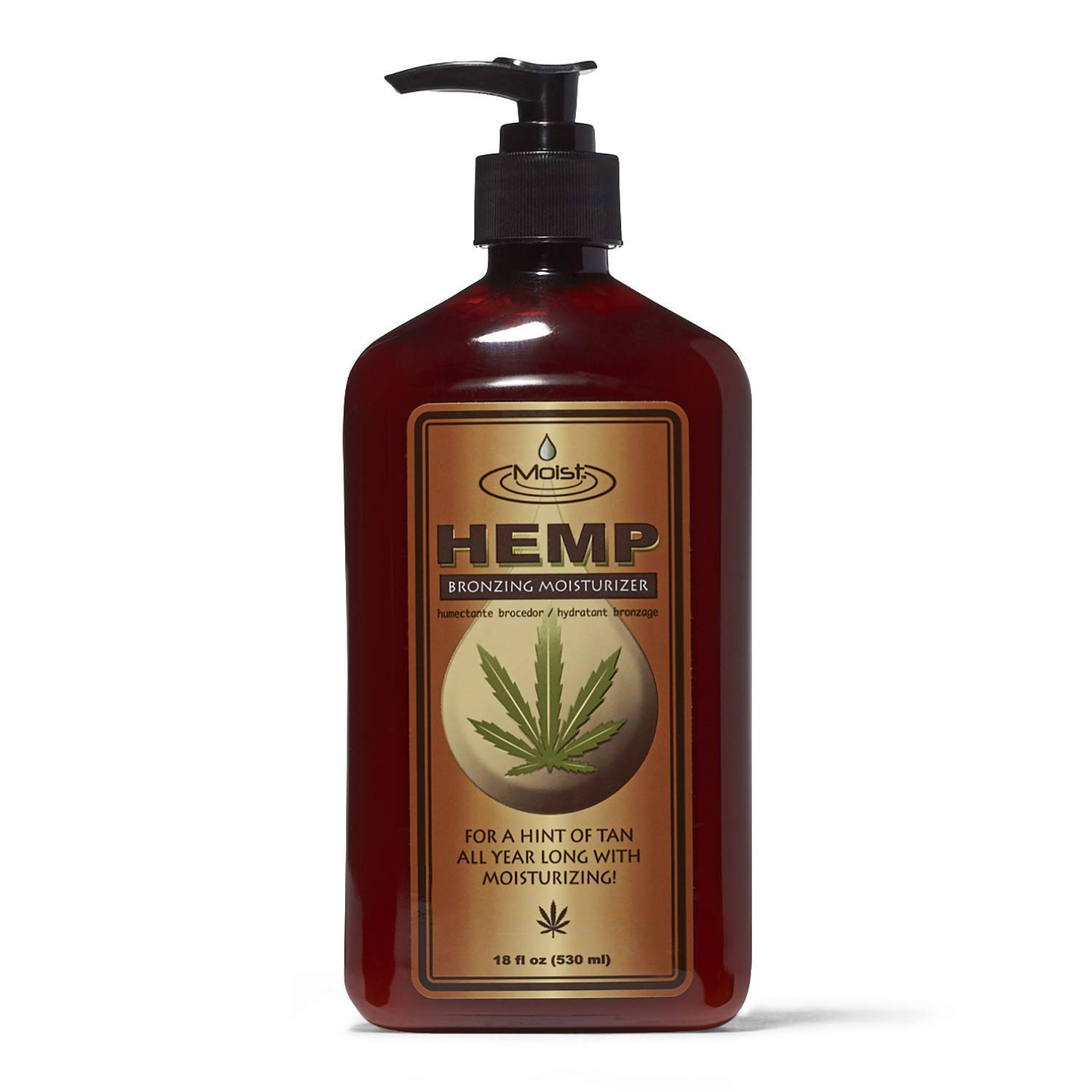 Moist Hemp Bronzing Moisturizer 18 oz. : Amazon.ca: Beauty